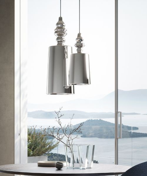 KARMAN AlibaGlass SE316A Glass Suspension Lamp 5 Colors