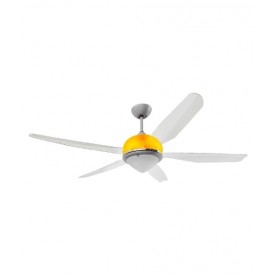 ITALEXPORT Effecinque Bianco 1257 Ventilatore Senza Luce 5 Pale D.127cm 3 Colori