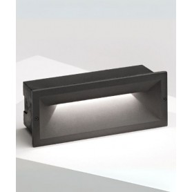 GEA LED Ges350 Lampada Segnapassi da Parete da Esterno LED 2 Colori 4000 K