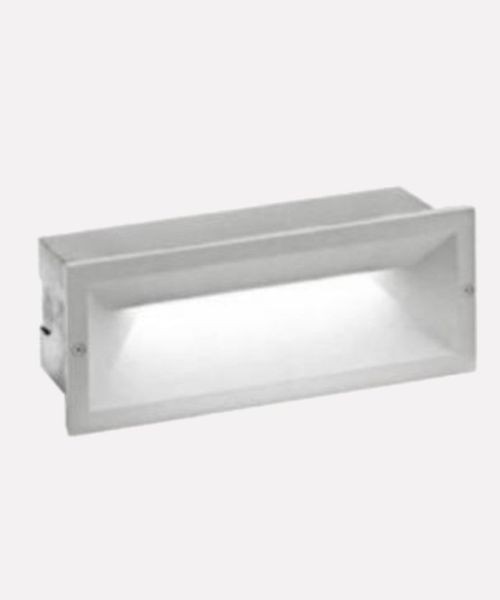 GEA LED Ges350 Lampada Segnapassi da Parete da Esterno LED 2 Colori 4000 K