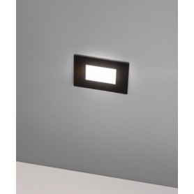 GEA LED Ges2041 Lampada Segnapassi ad Incasso da Esterno LED 2 Colori