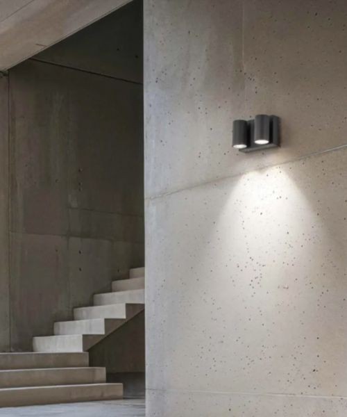 GEA LED Ges2074 Lampada da Parete da esterno LED 3000K 4000K 3 Colori