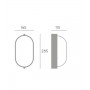 SOVIL Industriale Oval Large Outdoor Wall Lamp E27