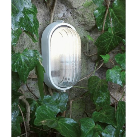SOVIL Industriale Ovale Grande Lampada per Esterno da Parete E27