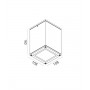 GEA LED GES1011 Lampada da Soffitto per Esterno 3 Colori E27