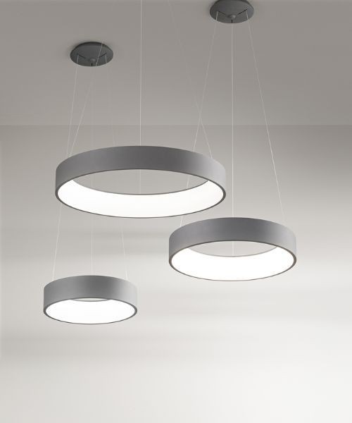 AFFRALUX Band Diodi 2074NG Lampada a sospensione a Led D. 108cm 4 Colori