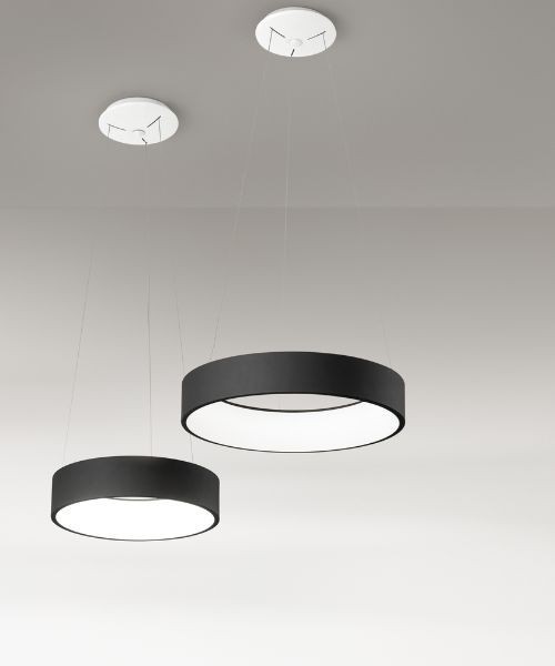 AFFRALUX Band Diodi 2071 Lampada a sospensione a Led D. 80cm 5 Colori