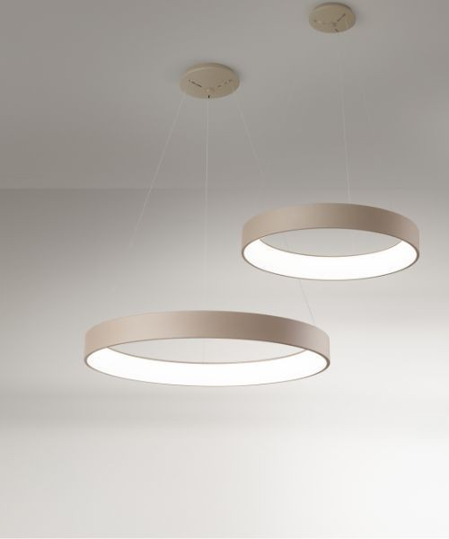 AFFRALUX Band Diodi 2071 Lampada a sospensione a Led D. 80cm 5 Colori