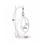 NEWMAJESTIC Hammy Sedia A Dondolo Da Esterno Led Ricaricabile