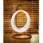 NEWMAJESTIC Hammy Sedia A Dondolo Da Esterno Led Ricaricabile