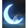NEWMAJESTIC Hammy Moon Sedia A Sdraio Da Esterno Led Ricaricabile