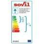 SOVIL Goccia 98224 Lampada per Esterno da Parete LED 2 Colori