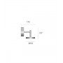 SOVIL Donut 98270 Applique Orientabile per Esterno
