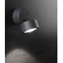 SOVIL Tondo 98398 Applique/Plafoniera Orientabile per Esterno LED