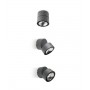 SOVIL Tondo 98398 Applique/Plafoniera Orientabile per Esterno LED