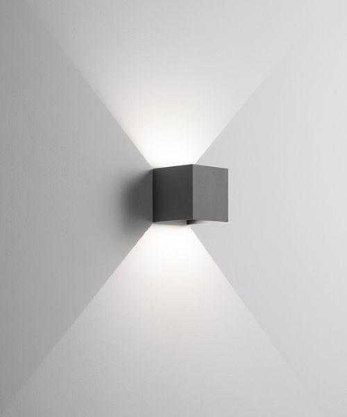 ISYLUCE Cubo 916C-21 Lampada da Parete da Esterno 4 Colori 3000K
