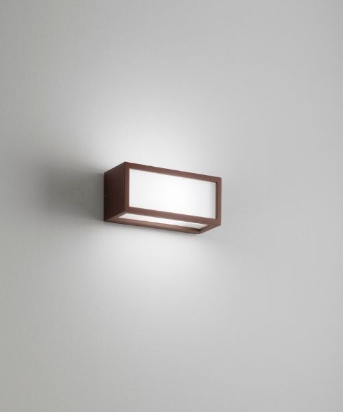 ISYLUCE Deco 528 Lampada da Parete a Led da Esterno 4 Colori E27