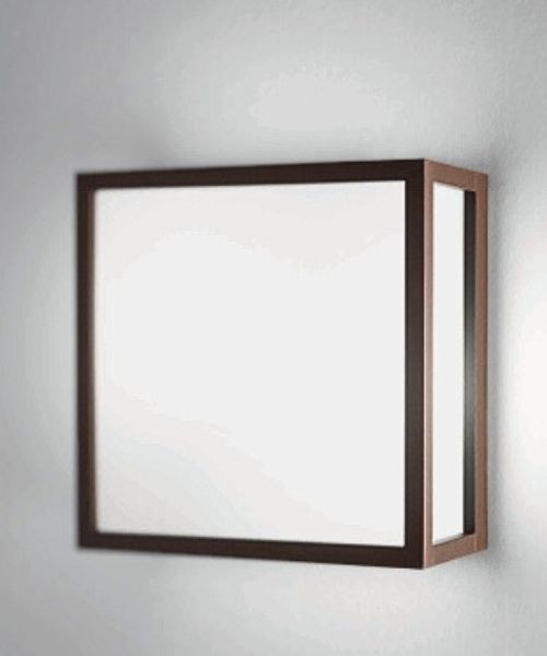 ISyluce Quad Deco 527 Outdoor LED wall lamp 3 colors E27