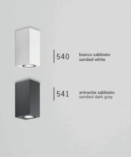 ISYLUCE Ischia 541 Lampada da Parete da Esterno 2 Colori GU10