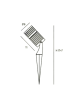 PROMOLUCE PIN 60DG Faretto da giardino GU10