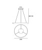 PROMOLUCE Game S60WH LED Pendant Lamp