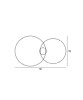 PROMOLUCE Game Bis S100 + S120 WH LED Pendant Lamp