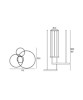 PROMOLUCE Game Tris S40 + S60 + S80 WH LED Pendant Lamp
