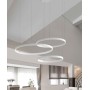 PROMOLUCE Game Tris S60 + S80 + S100 WH Lampada a Sospensione a LED