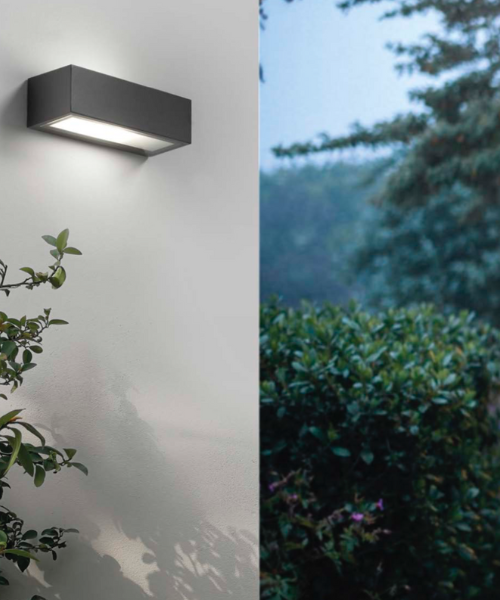 PROMOLUCE Pathio Lampada da parete da esterno/interno 4 Colori E27