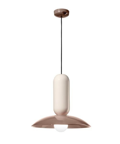 FERROLUCE Pau C2630\D Lampada a sospensione in Ceramica 5 colori