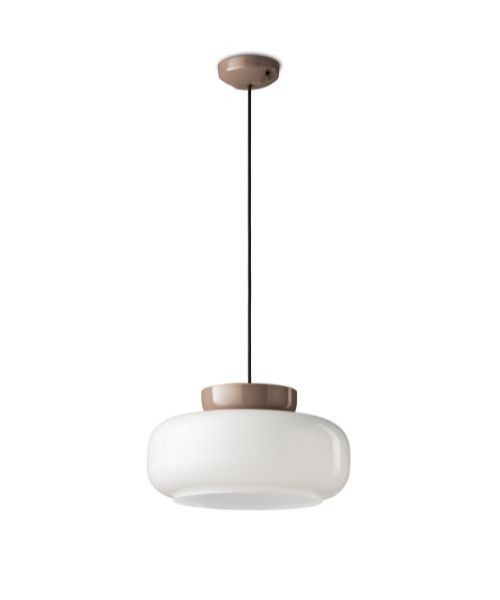 FERROLUCE Maracanà C2743\D Ceramic and glass Pendant lamp  6 colors