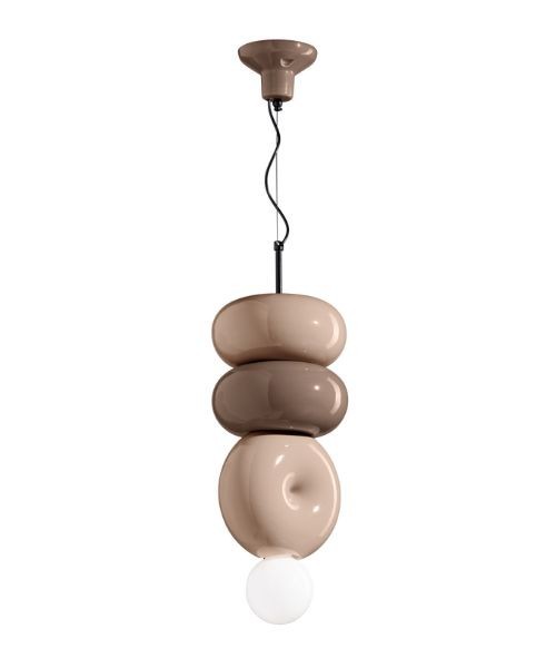 FERROLUCE BumBum C2756\D Pendant lamp 3 ceramic elements