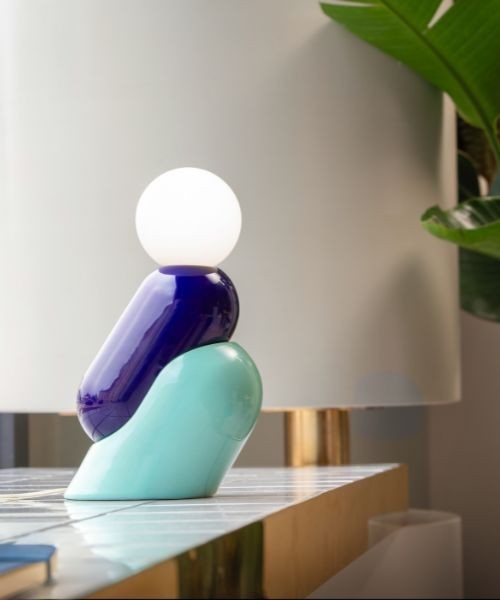 FERROLUCE Tata C2820\D Lampada da tavolo in ceramica 4 varianti