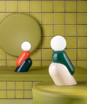 FERROLUCE Tata C2820\D Lampada da tavolo in ceramica 4 varianti