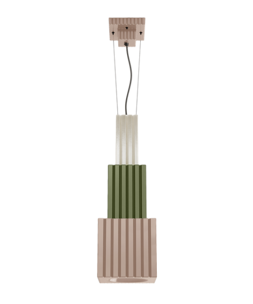 FERROLUCE Metra C2831\D  Pendant lamp 3 ceramic elements