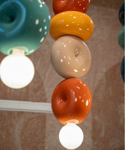 FERROLUCE BumBum C2754\D Lampada a sospensione 4 elementi in Ceramica