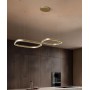 GEA LUCE Criseide S/2D Squared LED Suspension Lamp 5 colors
