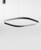GEA LUCE Criseide S/1G Squared LED Suspension Lamp 5 colors
