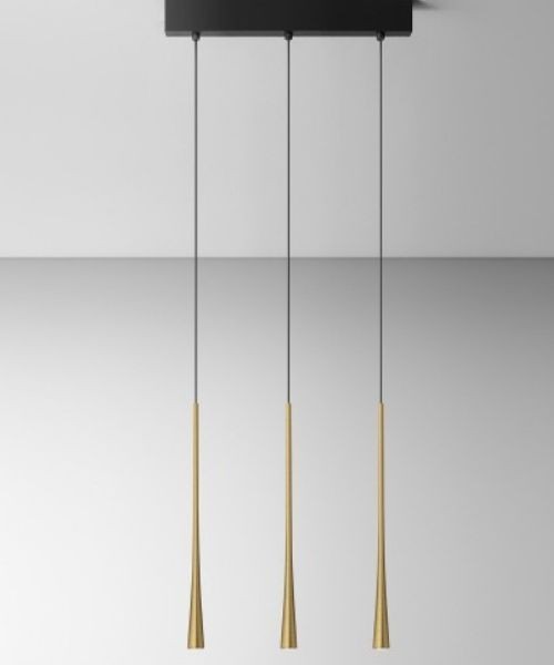 GEA LUCE Dafne S/3P Lampada a Sospensione Interno LED 5 colori