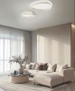 GEA LUCE Ecaris P/G LED Ceiling lamp 6 colors