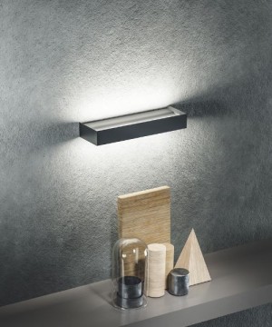 GEA LUCE Gap GAP55  l. 30cm LED wall lamp 2 colors