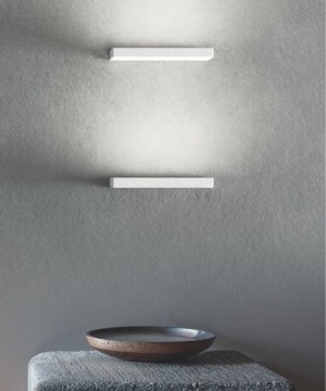 GEA LUCE Gap GAP57 l. 23cm LED wall lamp 2 colors