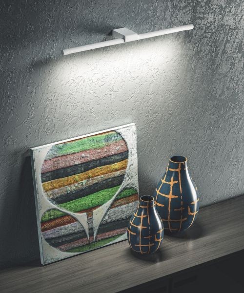 GEA LUCE Gap GAP56 l. 60cm LED wall lamp 2 colors
