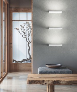 GEA LUCE Gap GAP57 l. 32cm LED wall lamp 2 colors