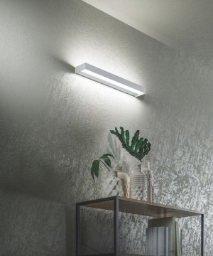GEA LUCE Gap GAP55  l. 60cm LED wall lamp 2 colors
