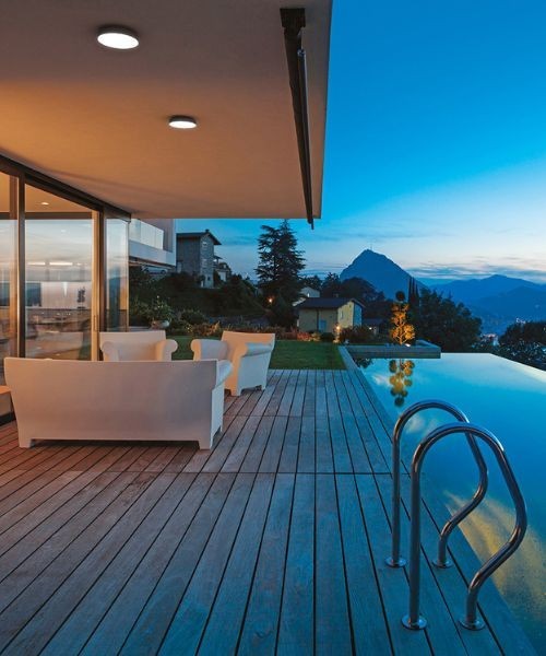 GEA LED GPL350 Outdoor LED ceiling lamp  3 colors