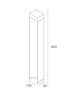 ISYLUCE Aspen Quadra Big Outdoor Floor Lamp 2 Colors