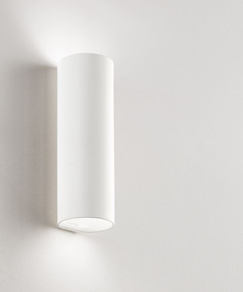 ISYLUCE Stili Cilindro paintable ceramic wall lamp