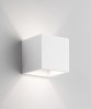 ISYLUCE Gypsos 848 Cube paintable gypsium  wall lamp