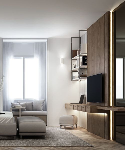 ISYLUCE Gypsos 854 paintable gypsium cilindric wall lamp